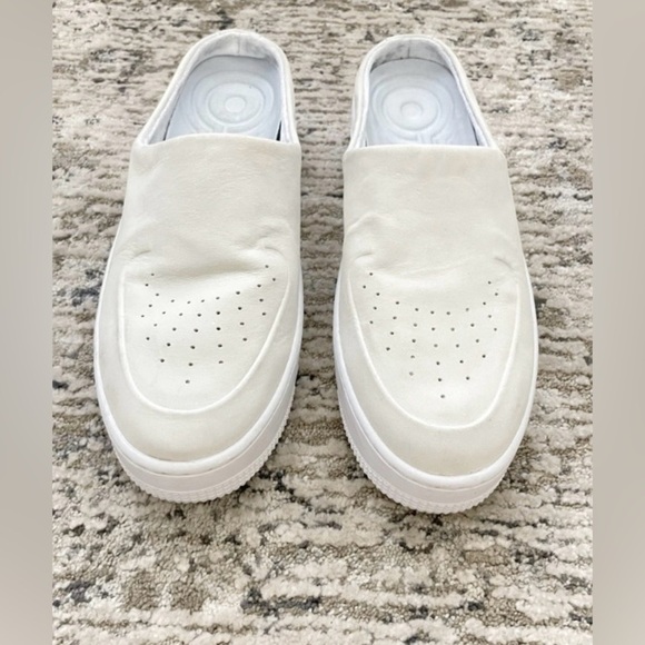Nike AF1 Lover XX Sneaker Mule Slip on Shoes White Hands Free - Picture 4 of 9